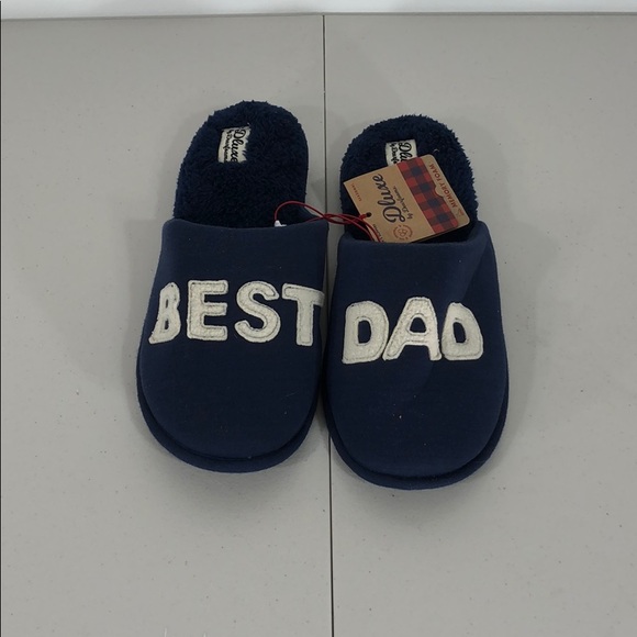 dearfoams best dad slippers